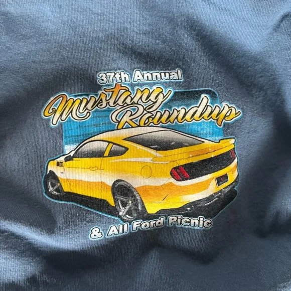 Vintage Car Show graphic tee - Picture 3 of 4